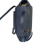 Celine Navy Grained Calfskin Belt Two-Way Bag
