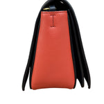 Celine Bicolor Leather Medium Frame Crossbody Bag