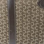 Celine Vintage Macadam Canvas Travel Bag