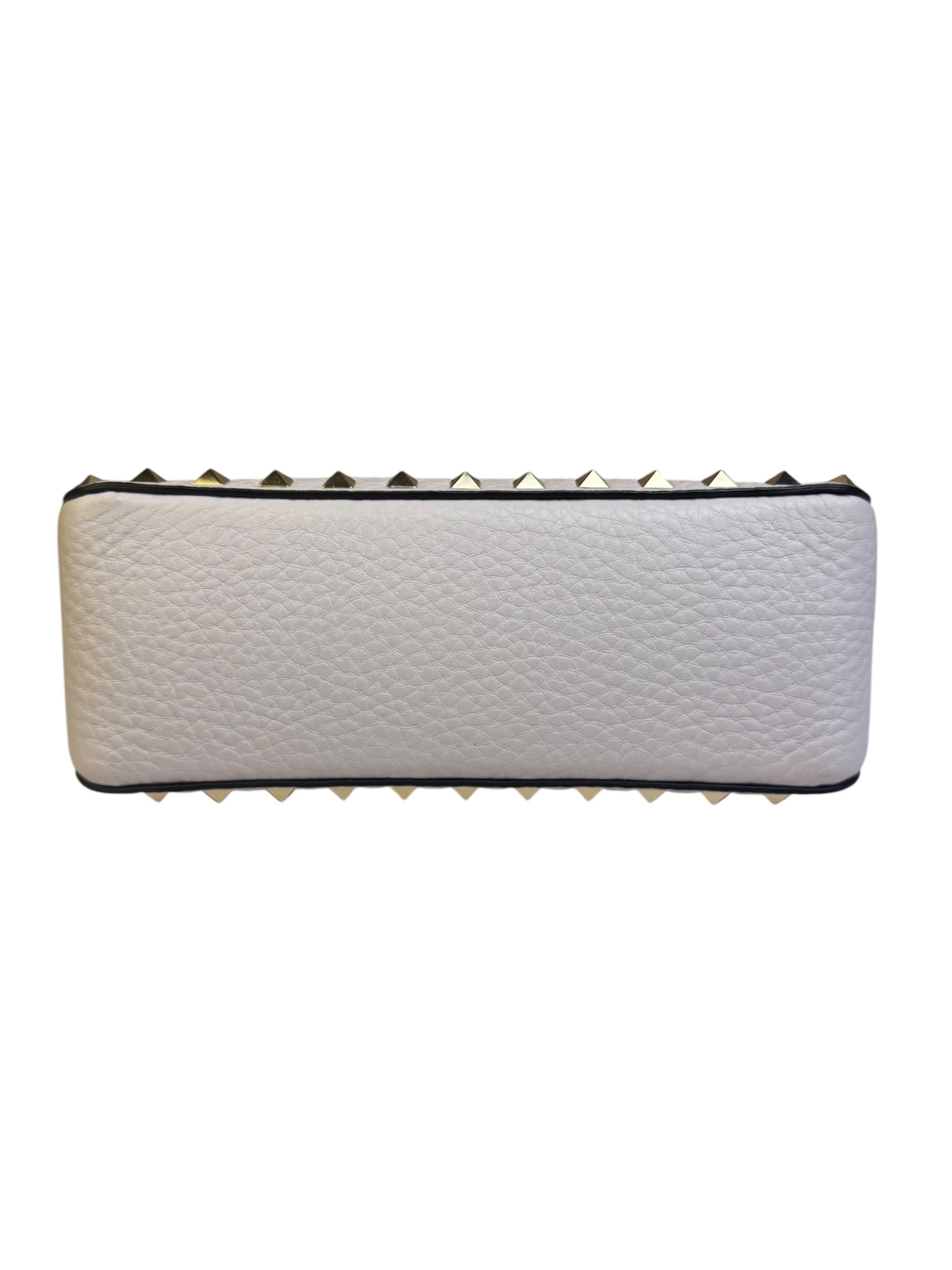 Valentino Garavani Calfskin Small Rockstud Two-Way Bag