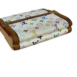 Louis Vuitton White Murakami Compact Wallet