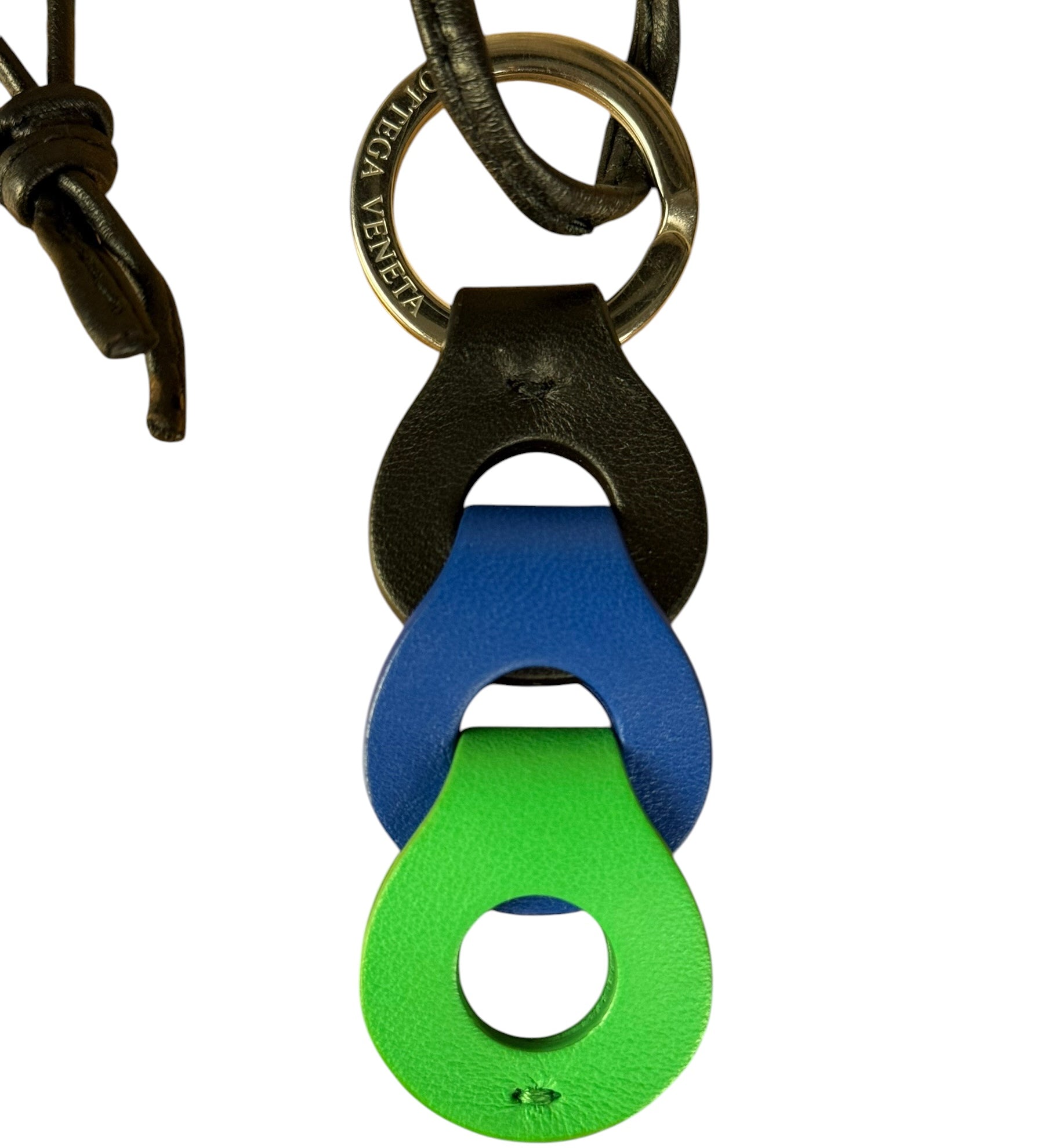 Bottega Veneta Leather Keyring Strap