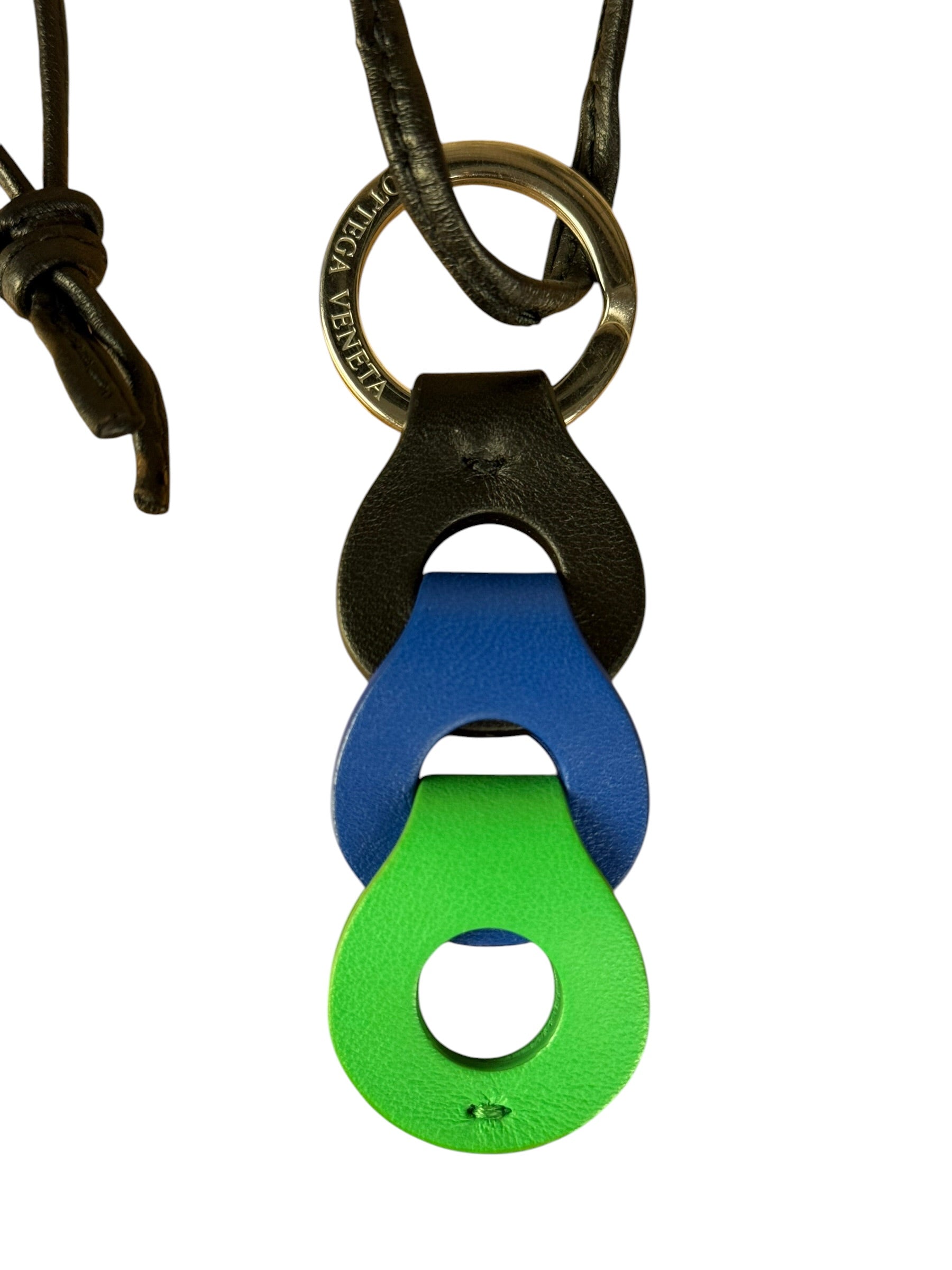 Bottega Veneta Leather Keyring Strap