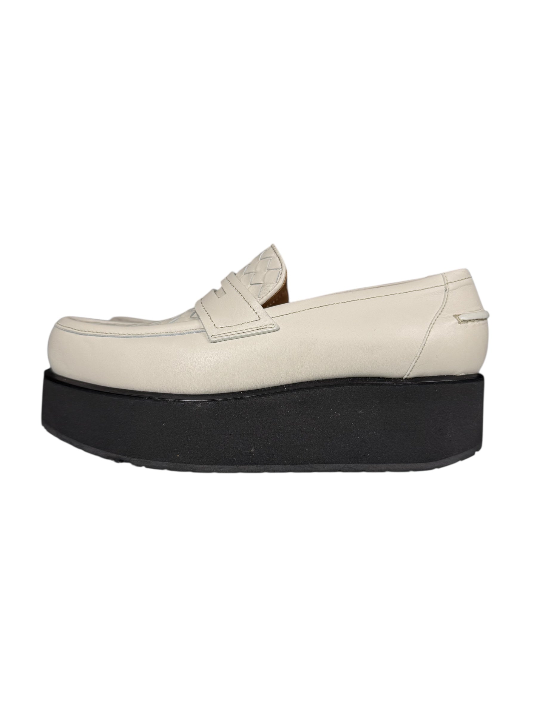 Bottega Veneta Intrecciato Platform Loafers