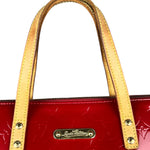 Louis Vuitton Red Monogram Vernis Bellevue Handbag