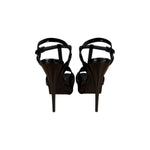 Saint Laurent Tribute Patent Leather Black Heels