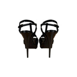 Saint Laurent Tribute Patent Leather Black Heels