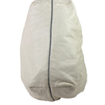Fendi Vintage White Nappa Leather Spy Shoulder Bag