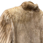 Vintage Light Brown Lined Mink Fur Coat