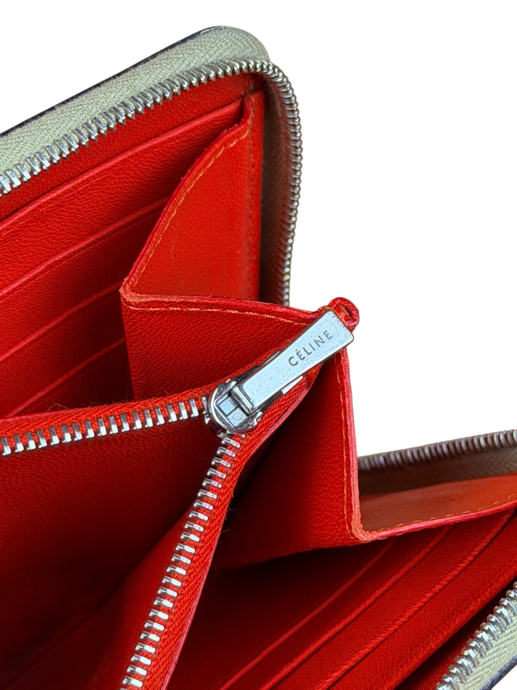 Celine Dune Leather Multifunction Wallet
