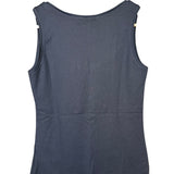 Burberry Blue Label Lace Up Sleeveless Top