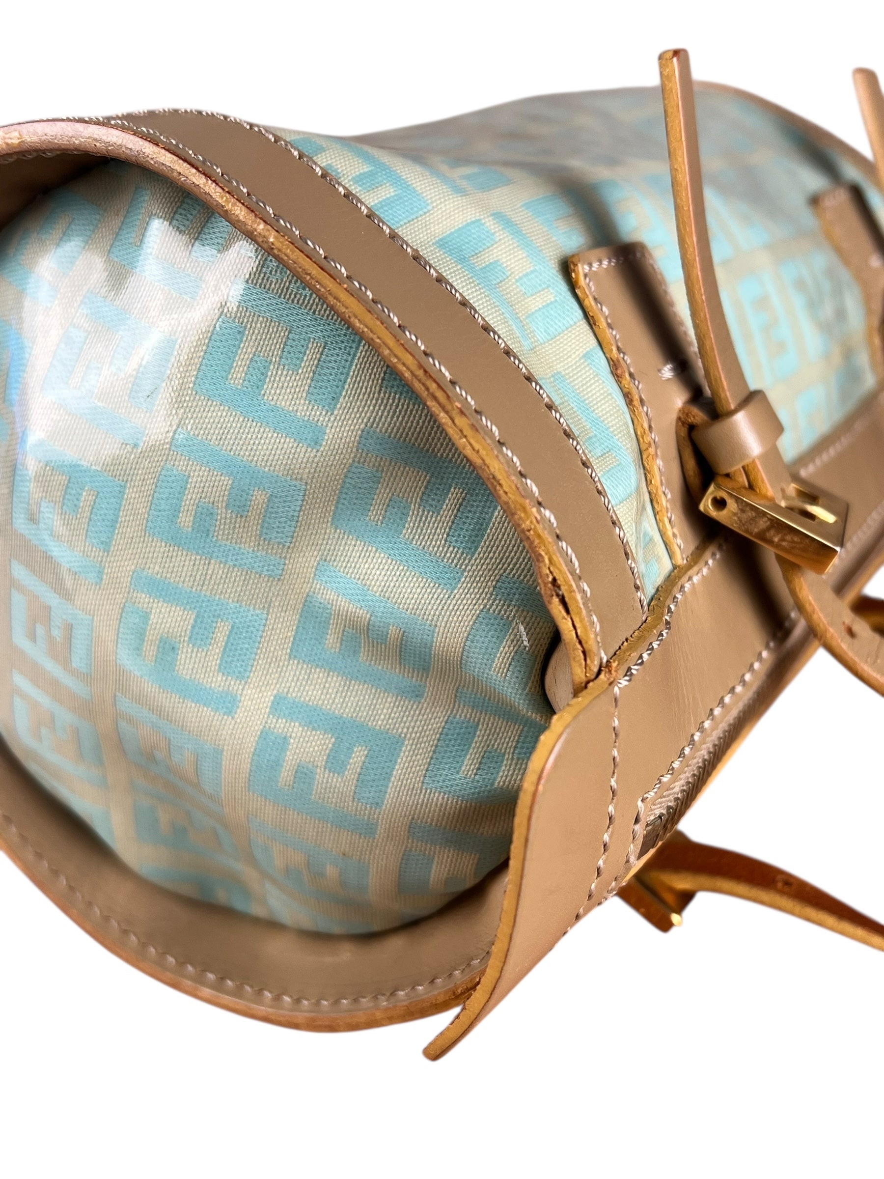 Fendi Forever Bauletto Vinyl Handbag