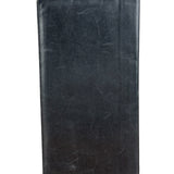 Celine Vintage Black Leather Triomphe Long Wallet