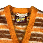 Marni MoHair Orange Button Up Sweater