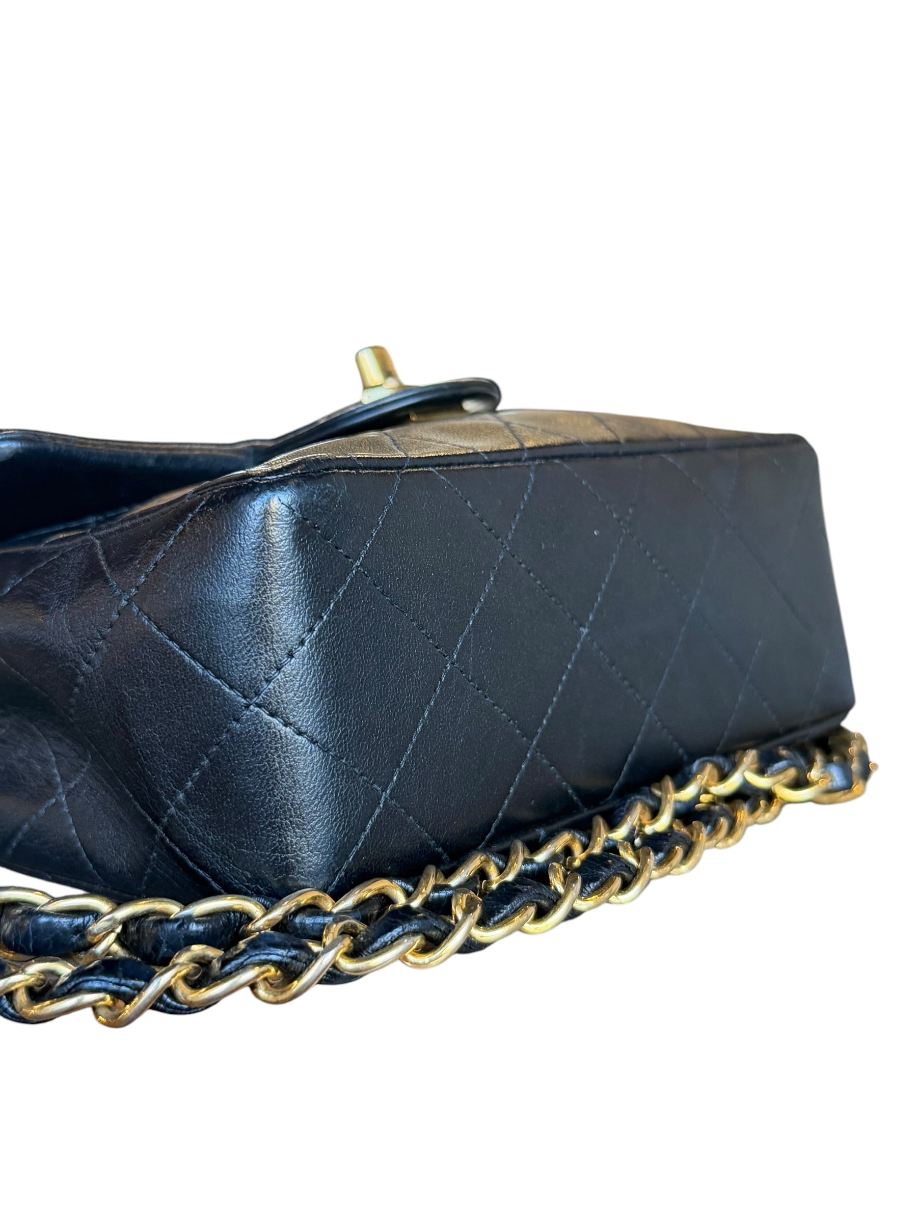 Chanel Black Leather Classic Mini Flap Bag ‘94-‘96