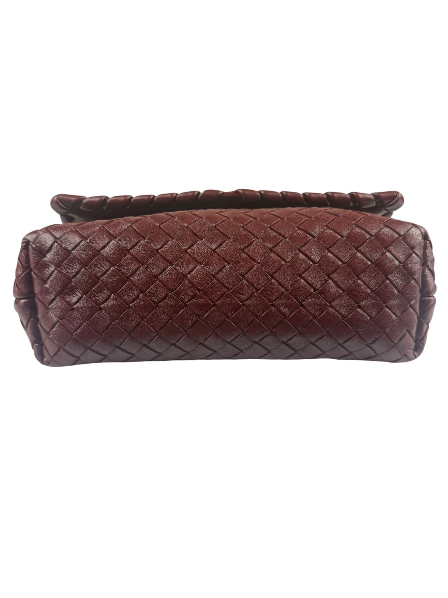 Bottega Veneta Vintage Burgundy Olimpia Shoulder Bag