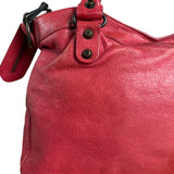 Balenciaga Red Le City Bag S