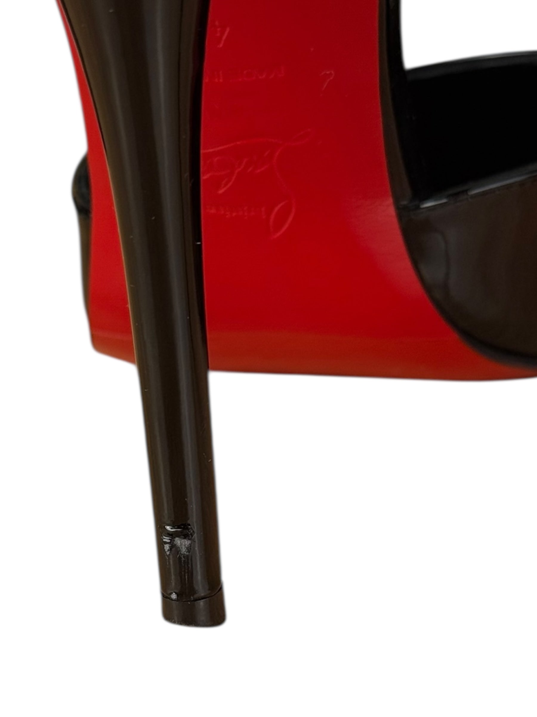 Christian Louboutin Black Miss Z Strap