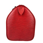 Louis Vuitton Castillian Red Epi Leather Speedy Mini Handbag