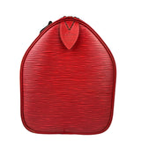 Louis Vuitton Castillian Red Epi Leather Speedy Mini Handbag