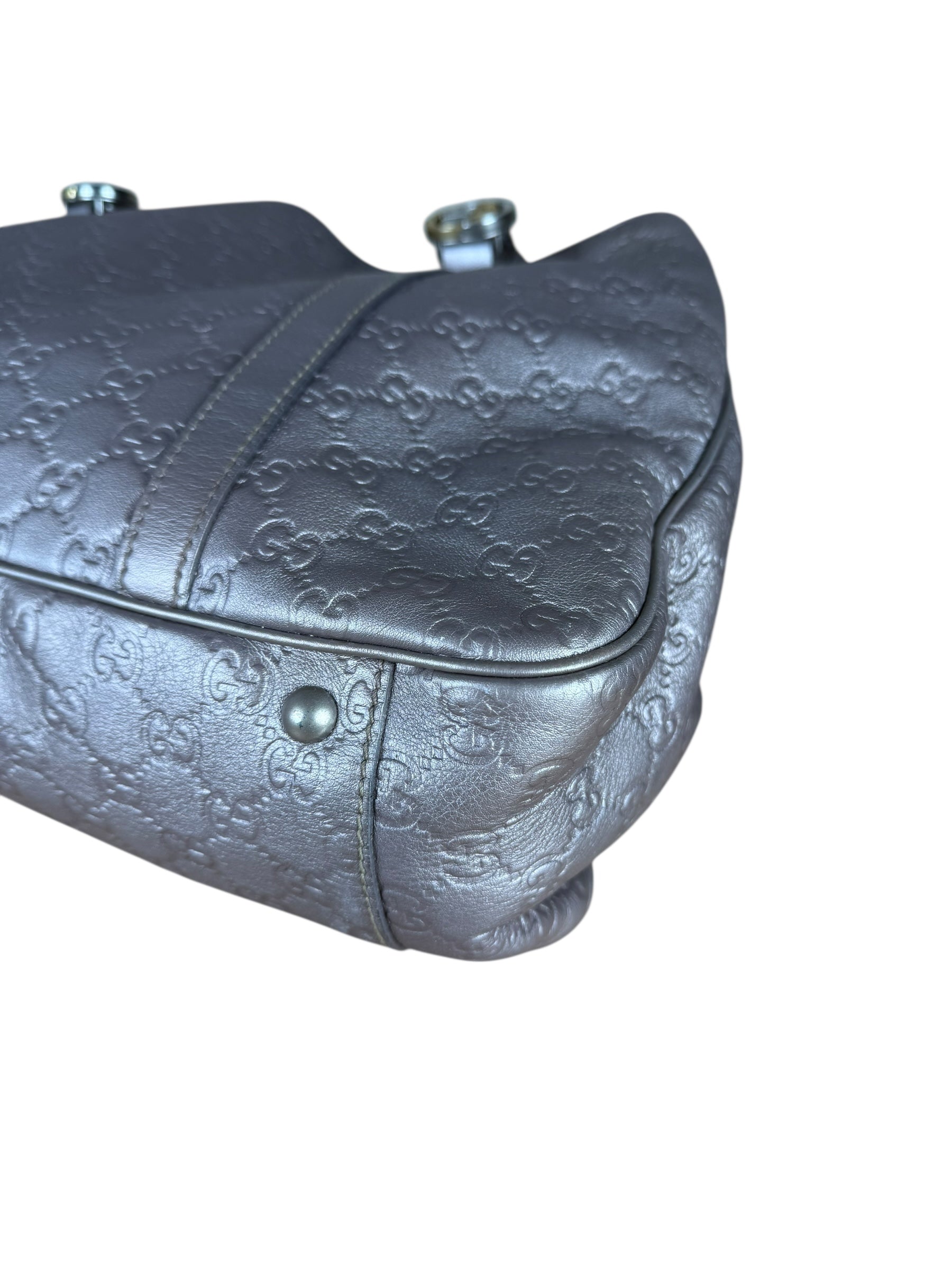 Gucci GG Metallic Shoulder Tote