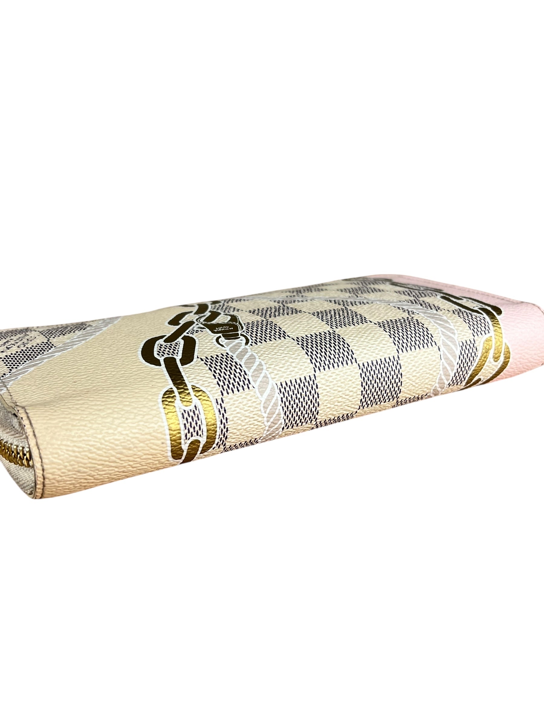 Louis Vuitton Zippy Wallet Limited Edition Nautical Damier