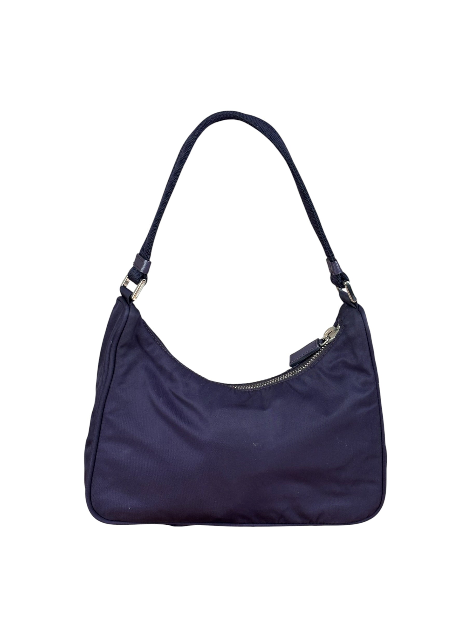 Prada Purple Tessuto Nylon Pochette