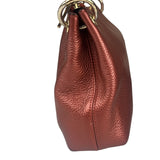 Coach Metallic Currant Leather Charley Crossbody