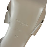 Saint Laurent King Palm Heels Beige