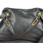 Chloe Black Paraty Leather Two-Way Bag