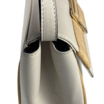 Salvatore Ferragamo Vintage Cream Vara Leather Crossbody Shoulder Bag