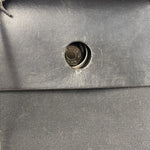 Hermes Black Leather Trim Herbag Two-Way Bag