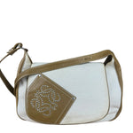 Loewe Tan & Cream Shoulder Bag
