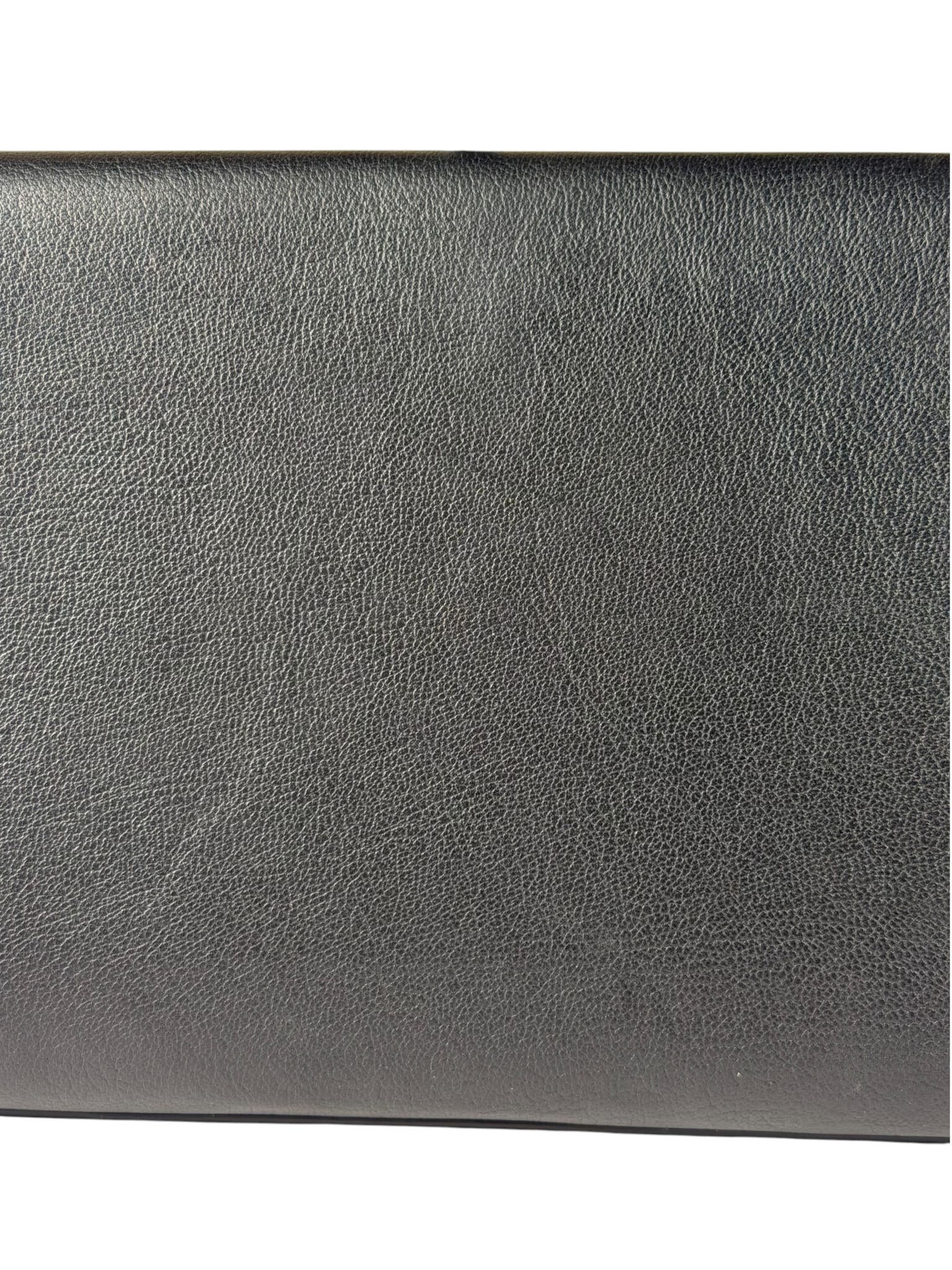 Yves Saint Laurent Black Leather Flap Clutch