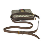 Gucci Beige/Brown GG Supreme Ophidia Messenger Bag