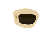 Loewe Ivory Rectangle Frame Sunglasses