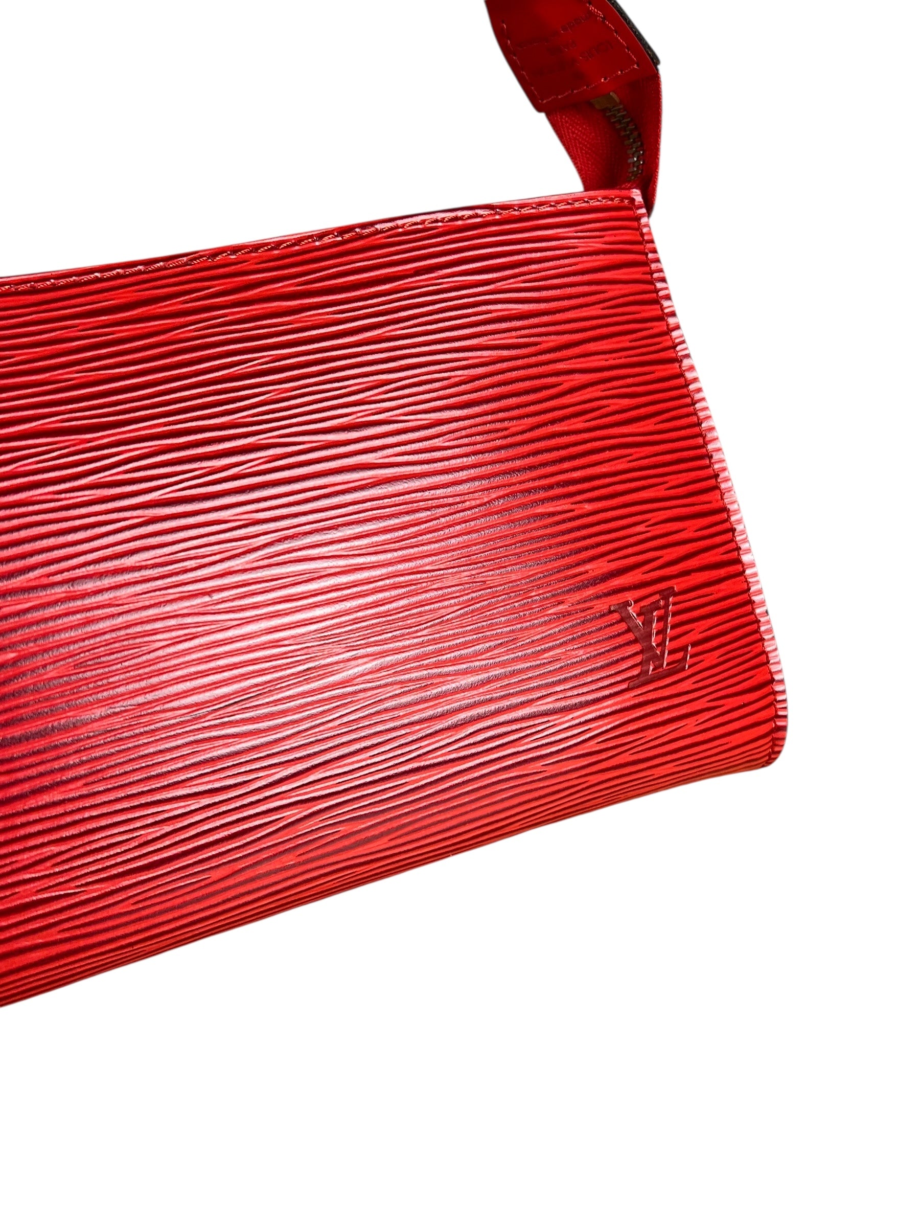 Louis Vuitton Red Epi Pochette