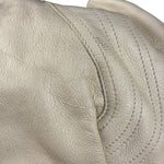 Fendi Off-White Grained Leather Spy Shoulder Bag