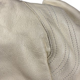 Fendi Off-White Grained Leather Spy Shoulder Bag
