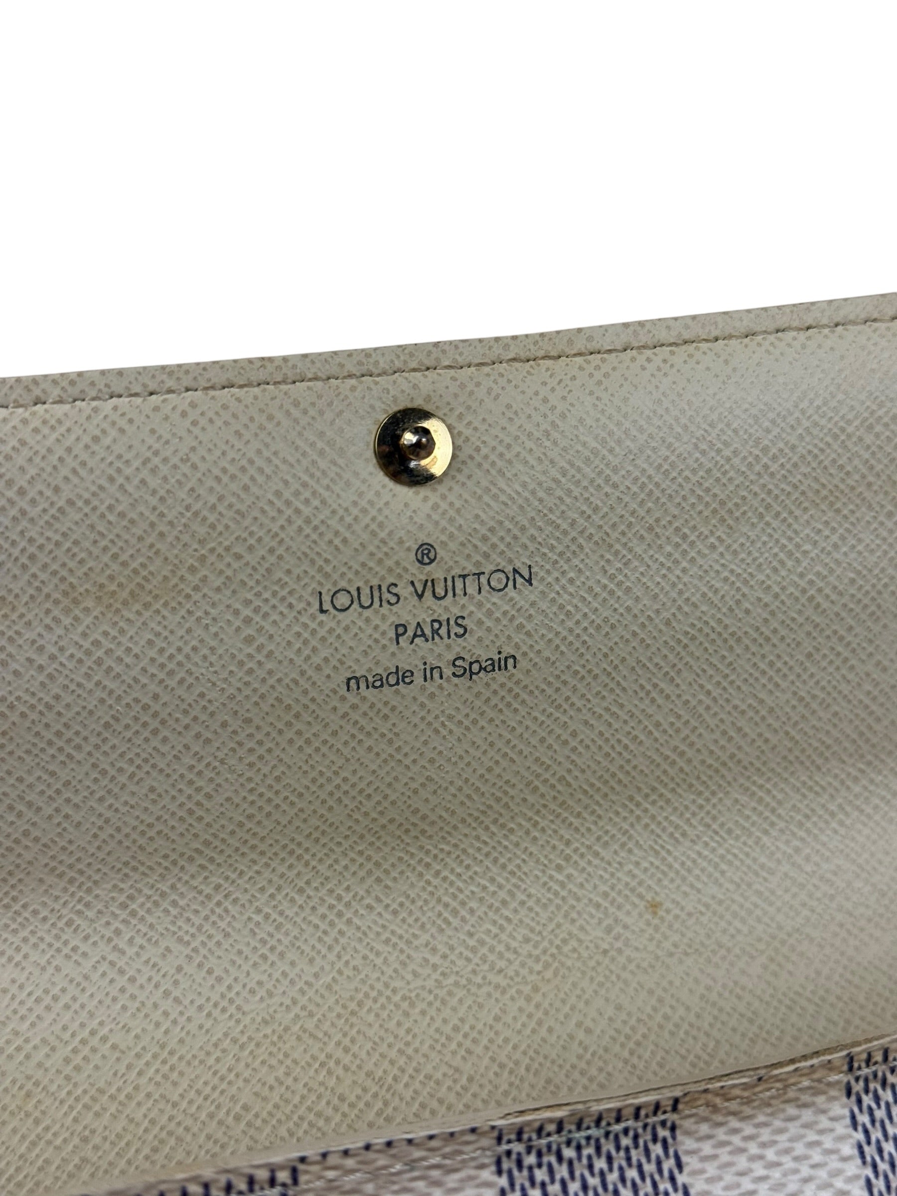 Louis Vuitton Damier Azur Long Wallet