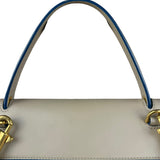 Celine Beige Leather Belt Two Way Bag
