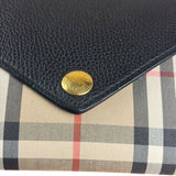Burberry Check Hannah Envelope Shoulder Bag