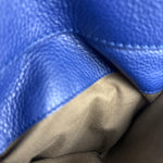 Chloe Large Marcie Saddle Bag Blue