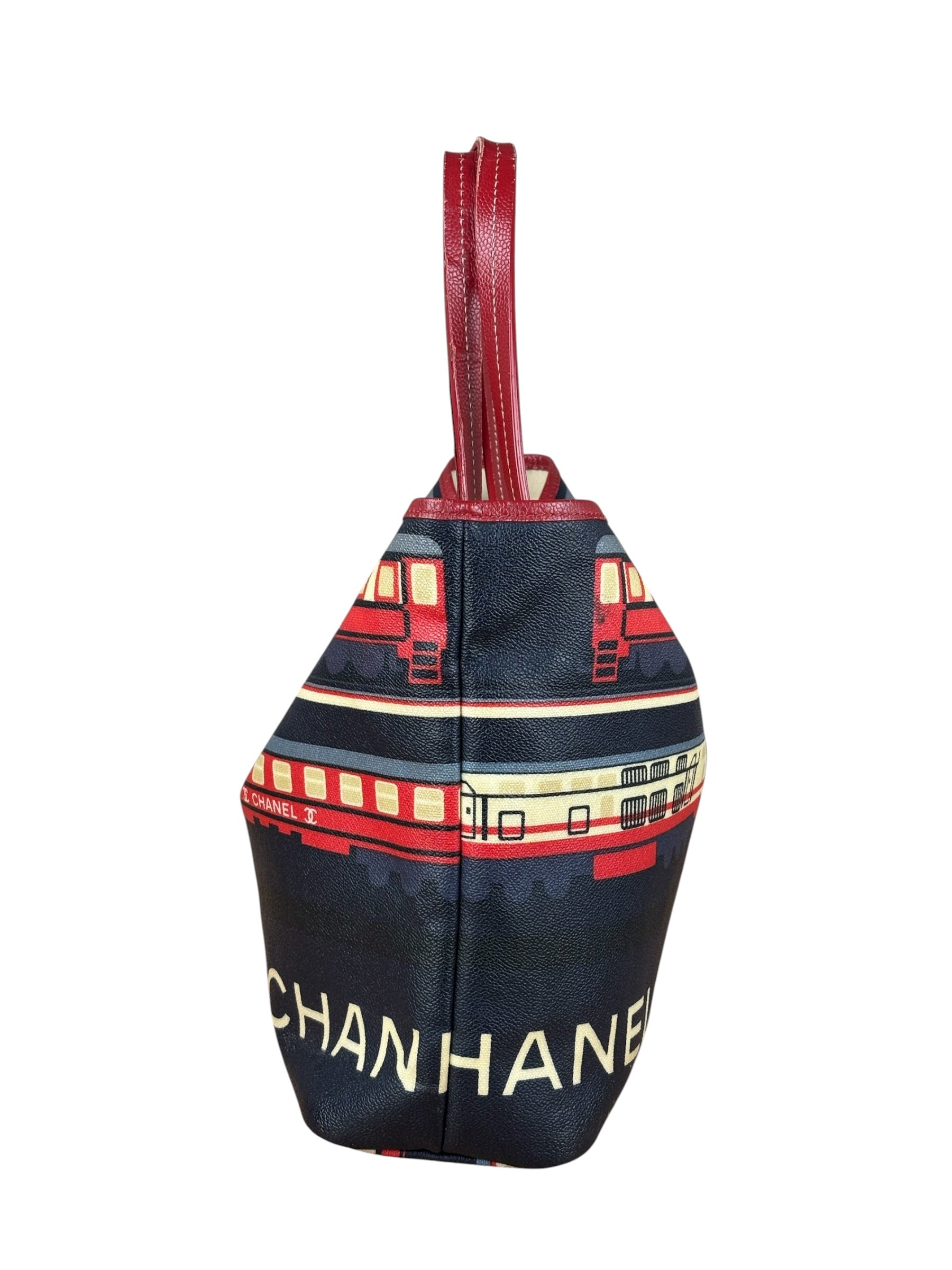 Chanel Vintage Central Station Le Train Tote/Shoulder Bag- 2007
