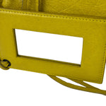 Balenciaga Yellow Leather Classic City Bag