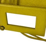 Balenciaga Yellow Leather Classic City Bag
