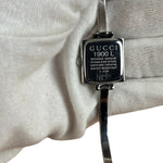Gucci Vintage Ice Blue Dial Square Bangle Watch
