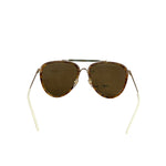 Gucci GG0672s Aviator Green Lenses Sunglasses