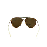 Gucci GG0672s Aviator Green Lenses Sunglasses