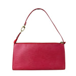 Louis Vuitton Red Epi Leather Pochette